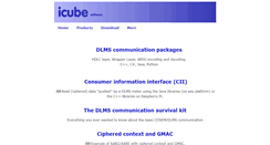 Desktop Screenshot of icube.ch
